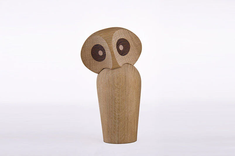ArchitectMade Paul Anker Hansen Owl Small - Natural Oak - Image 3