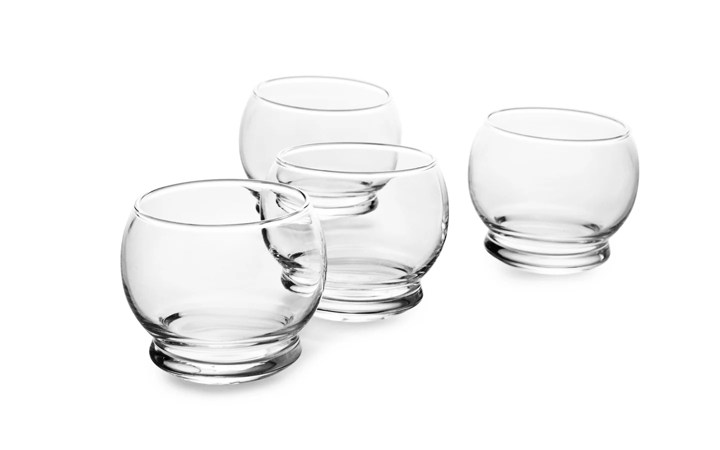 Normann Copenhagen Rocking Glass x 4 - Image 4