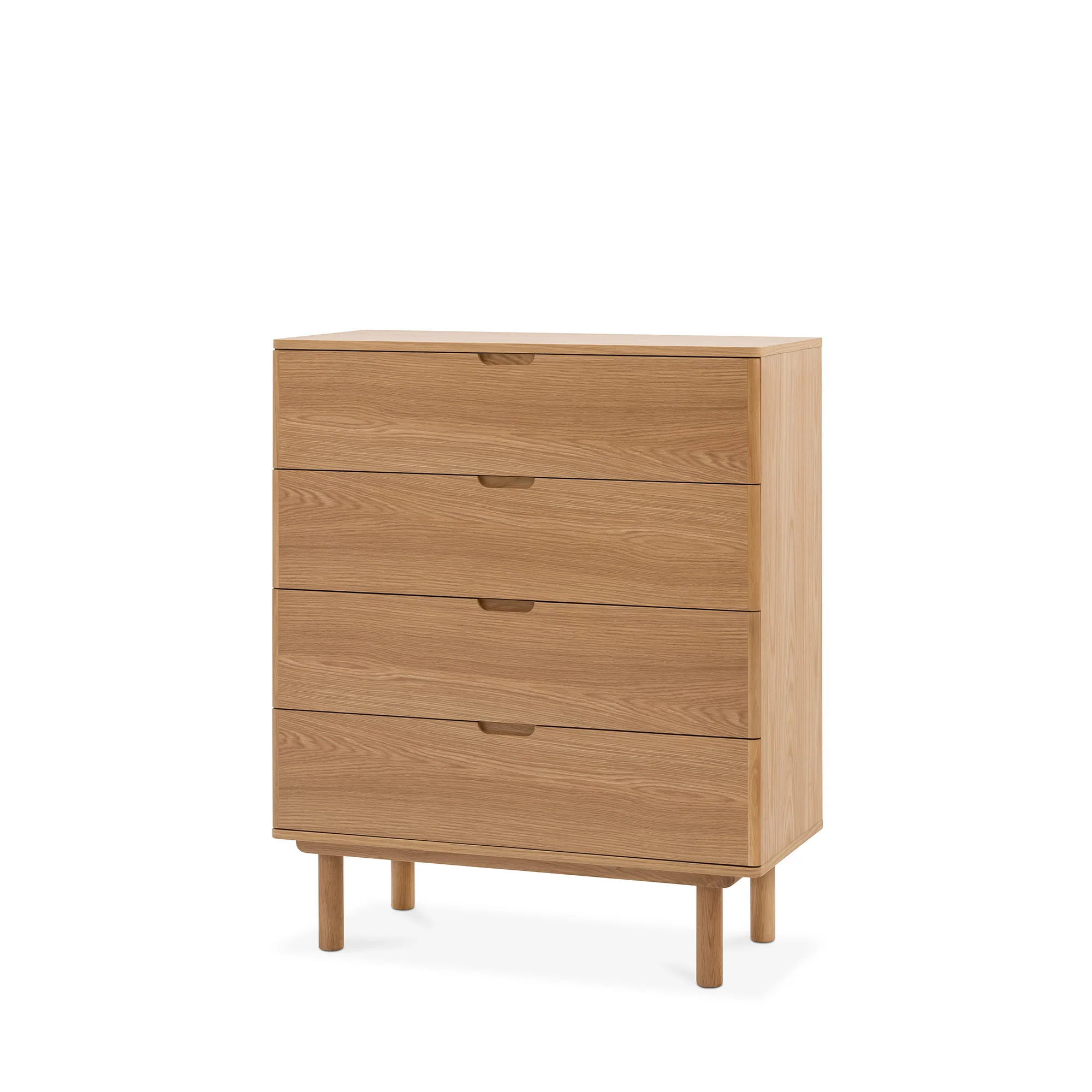 Orrma Wide Chest of 4 Drawers - Image 8